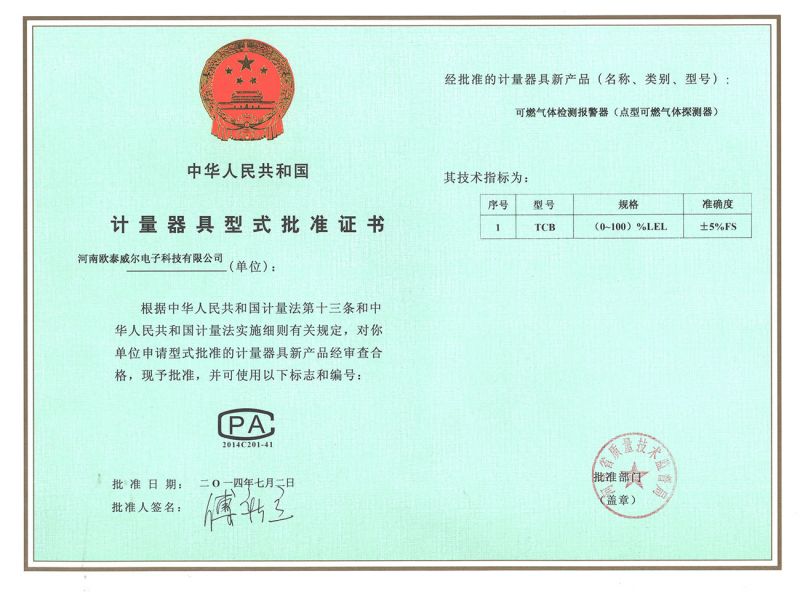 TCB气体探测器